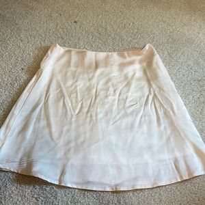 Satin skirt